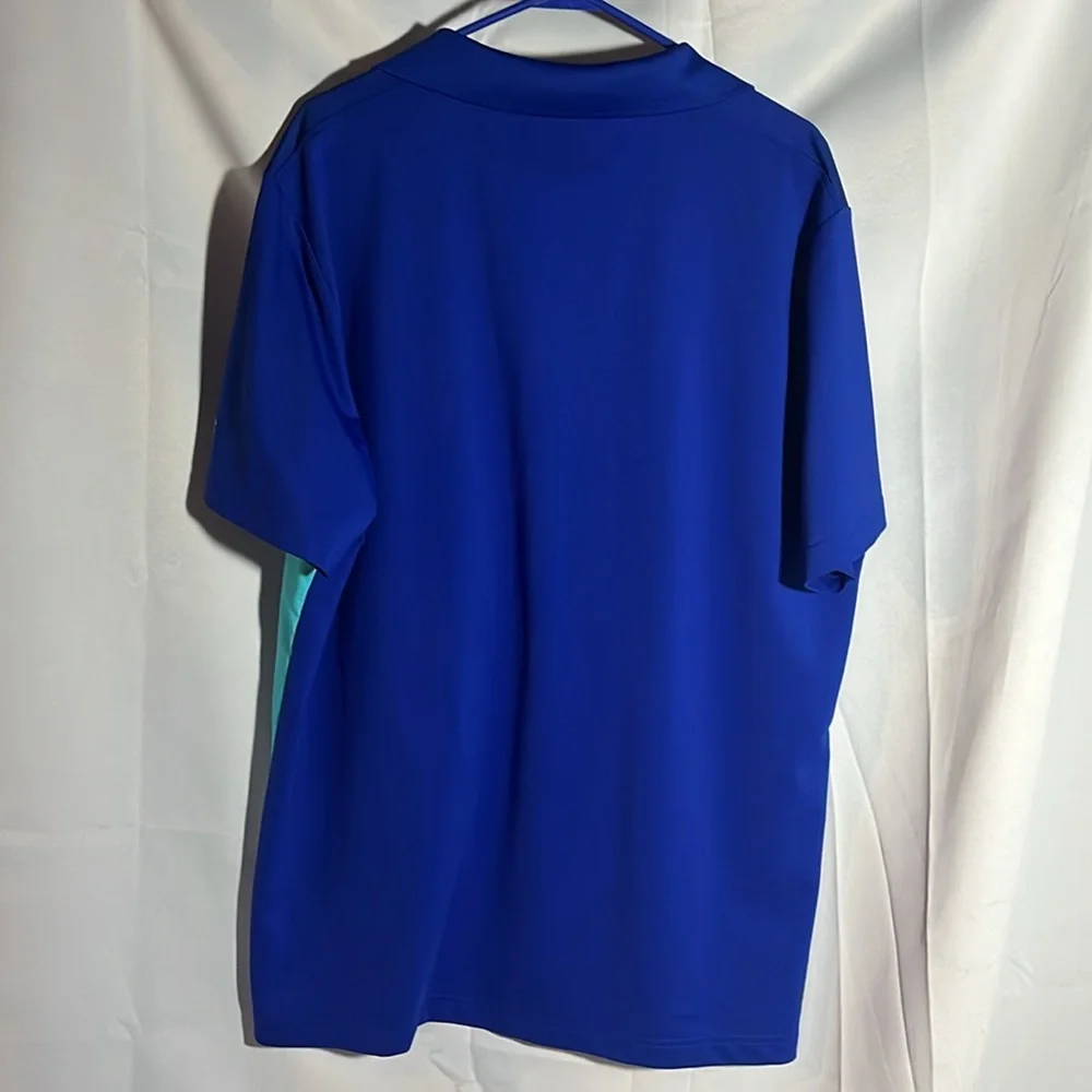 Fila sport golf shirt - athletic fit - XL - blue - Picture 3 of 3